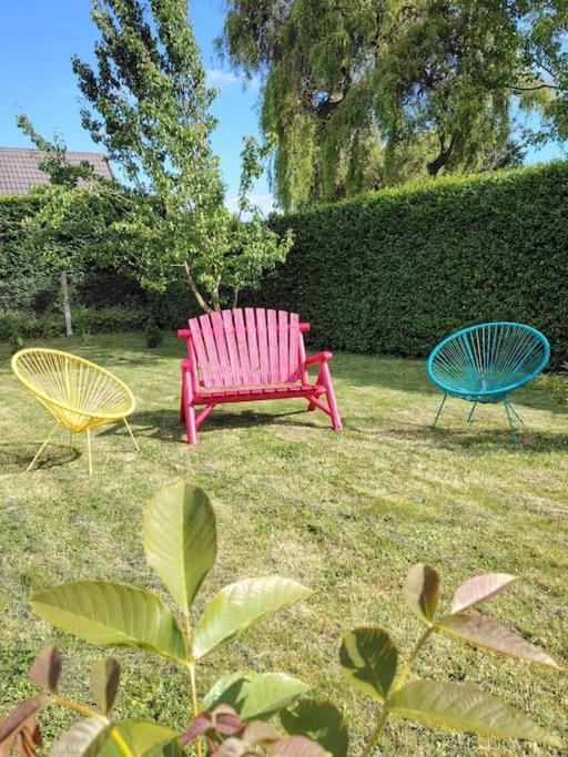 Le Jardin Des Lacs Gite Nature Et Spa Ardres Kültér fotó